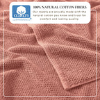 Cotton Textured Bath Towel Set - Acacia Collection