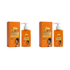 Turmeric & Vitamin C Exfoliating Body Wash – Gentle Scrub Cleanser for Smooth, Radiant-Looking Skin