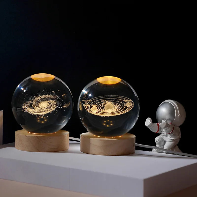 Crystal Ball Galaxy Projector