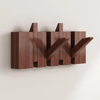 Wooden Wall Hooks for Jackets - Foldable & Handmade