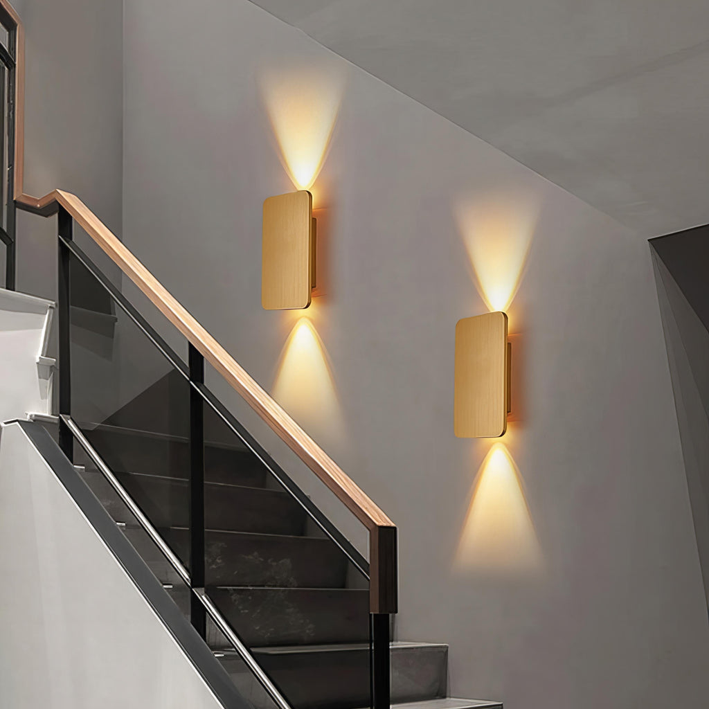 Wall Lamp Modern Metal Rectangular LED Indoor
