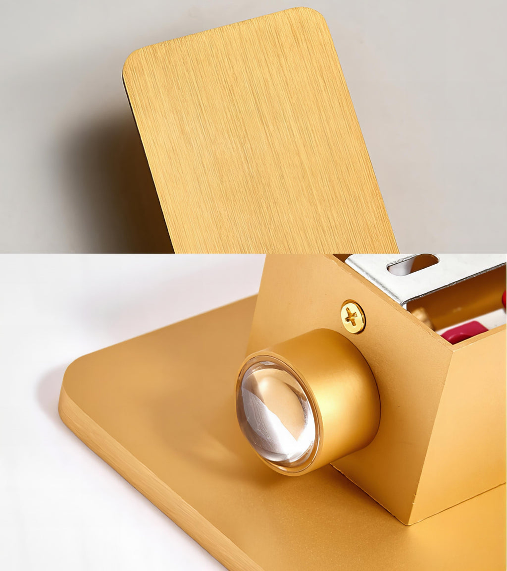 Wall Lamp Modern Metal Rectangular LED Indoor
