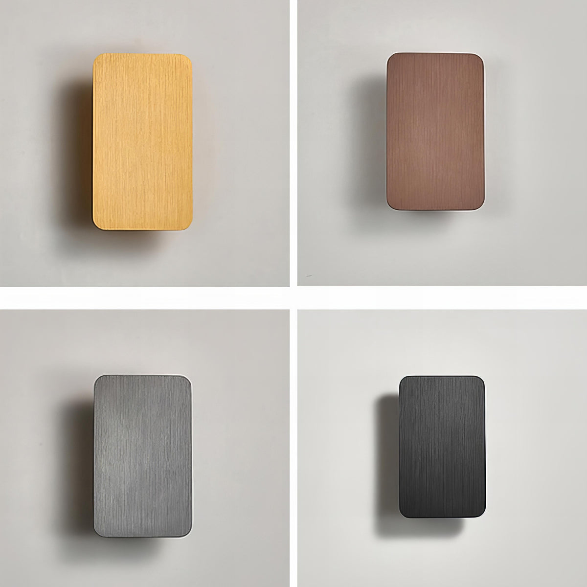 Wall Lamp Modern Metal Rectangular LED Indoor