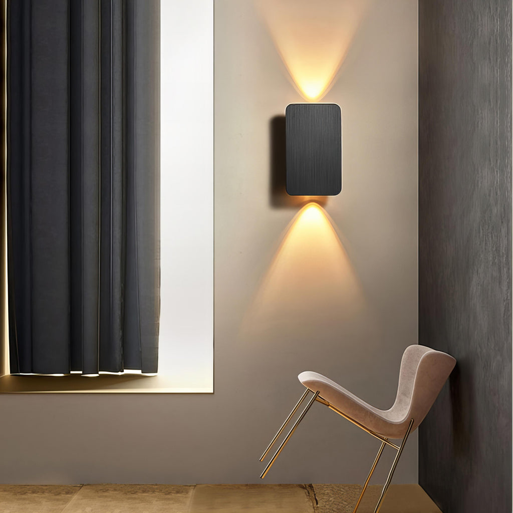 Wall Lamp Modern Metal Rectangular LED Indoor