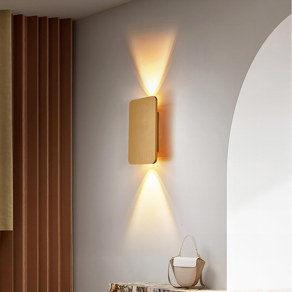 Wall Lamp Modern Metal Rectangular LED Indoor