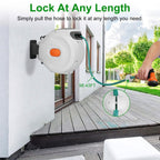 Wall Mounted Automatic Retractable Garden Hose Reel