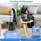 Water Bottle Dispenser USB Rechargeable Mini Water Jug for 1-5 Gallon Water Jugs