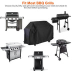Water-Resistant Heavy Duty BBQ Grill Cover