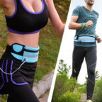 Water-Resistant Running Waist Belt – 1+1 FREE Fitness & Travel Storage Pack
