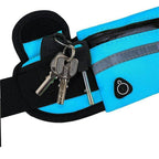 Water-Resistant Running Waist Belt – 1+1 FREE Fitness & Travel Storage Pack