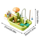 Water Table Pump Fun Playset Outdoor Activity
