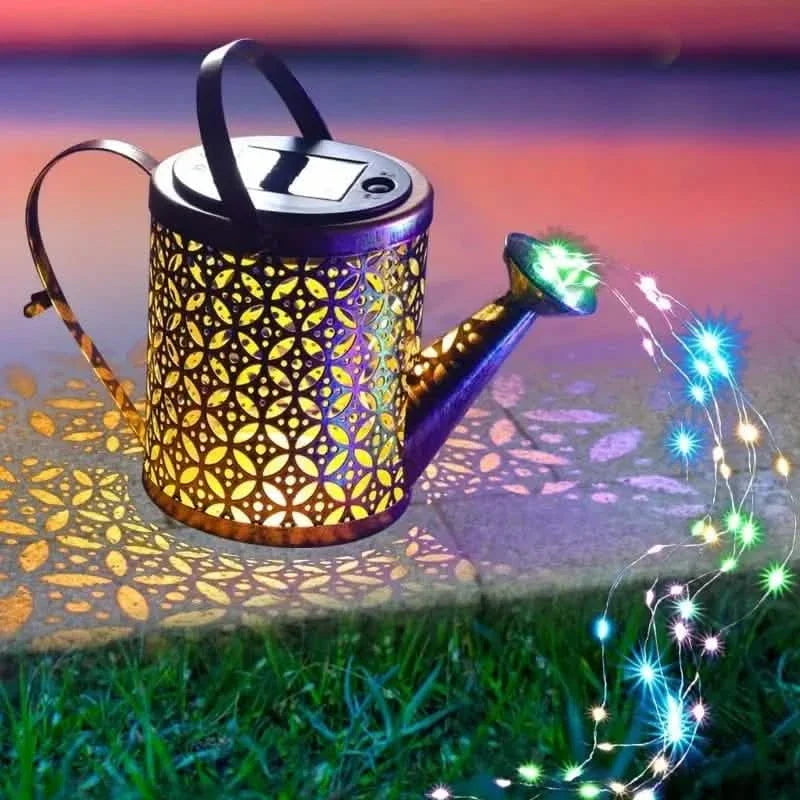 Watering Can Solar Garden Lights - Copper, Solar Powered