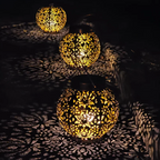 Solar Powered Outdoor Hanging Lantern - Waterproof LED