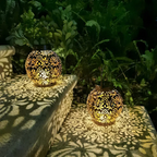 Solar Powered Outdoor Hanging Lantern - Waterproof LED