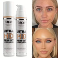 Waterproof Long Lasting Liquid Foundation #02 For Concealing Dark Circles Acne Blemishes