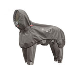 Waterproof Raincoat for Dogs with Four Legs and Reflective Pattern Hood