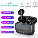 Waterproof Wireless 5.0 TWS Earbuds