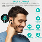 Waterproof Wireless 5.0 TWS Earbuds