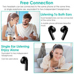 Waterproof Wireless 5.0 TWS Earbuds