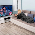 Wearable Fleece Blanket with Sleeves