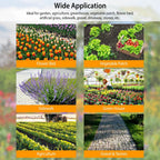 Weed Barrier Landscape Gardening Mat Fabric Woven