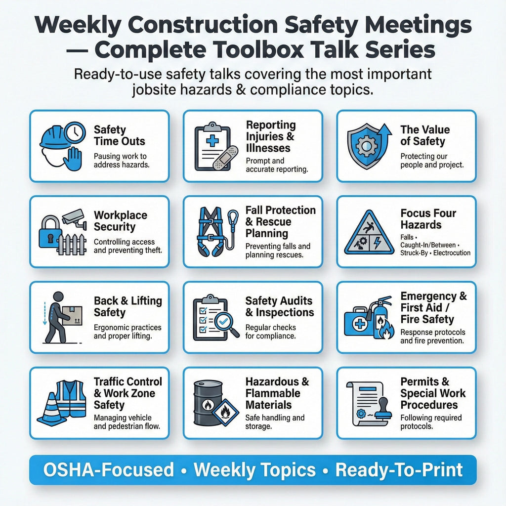 Construction Safety and Health Program
