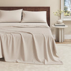 Viscose from Bamboo & Cotton Blend Jersey Knit Sheets