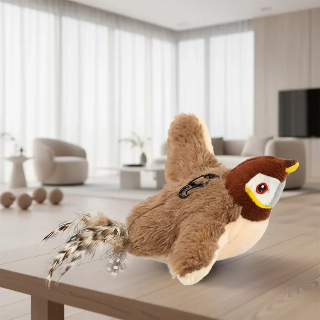 Cat's New Interactive Plush Toy for Play