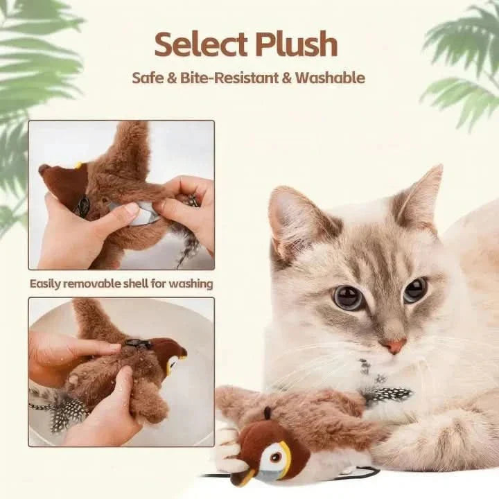 Cat's New Interactive Plush Toy for Play