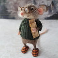 WhiskerWool™ – Handcrafted, Needle-Felted Mouse