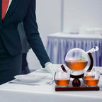 Whiskey Decanter Globe Set