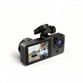 Wide Angle Dash Cam Dual Camera Motion Detection Features