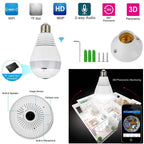 WiFi Light Bulb Camera 960P Security Camera 360°