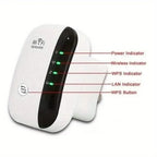 WiFi Long Range Amplifier Extender Signal Booster Wireless Internet Repeater with Ethernet Port