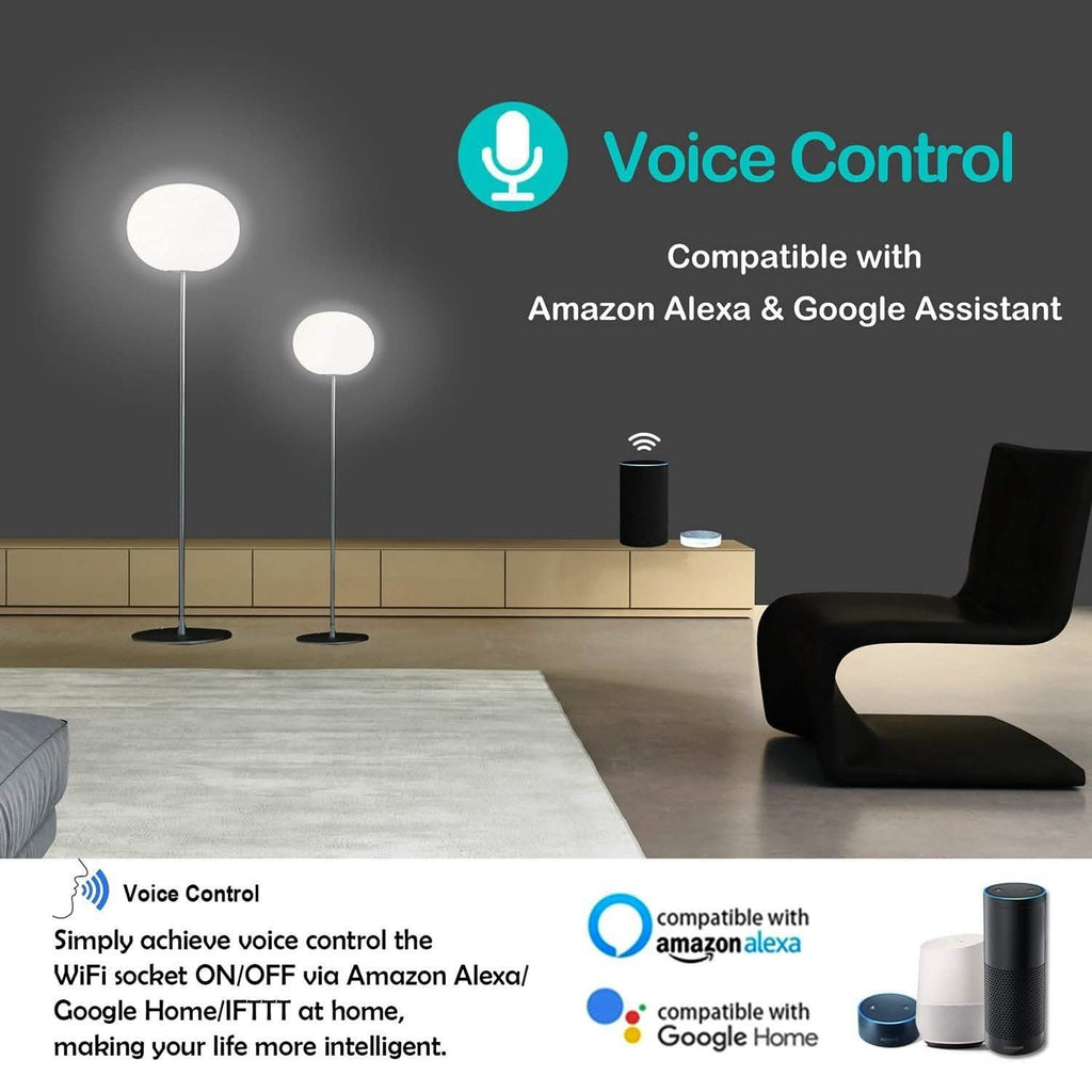 WiFi Smart Socket APP Plug Outlet Remote