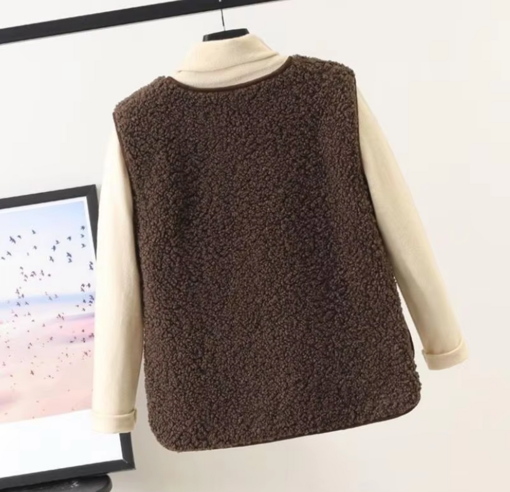 Niki | Women's Cozy Lambswool Fleece Vest