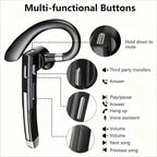 Wireless 5.3 Single-Ear Business Headset with Mic