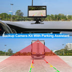 Wireless Backup Camera System Vehicle Rear View Monitor Kit