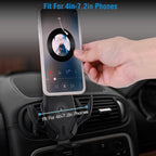 Wireless Car Charger 15W Qi Fast Charging Car Mount