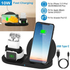 Wireless Charger 10W Fast Charging Station