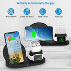 Wireless Charger 10W Fast Charging Station