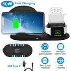 Wireless Charger 10W Fast Charging Station