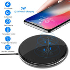 Wireless Charger Qi-Certified Ultra Slim 5W Charging Pad