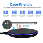 Wireless Charger Qi-Certified Ultra Slim 5W Charging Pad