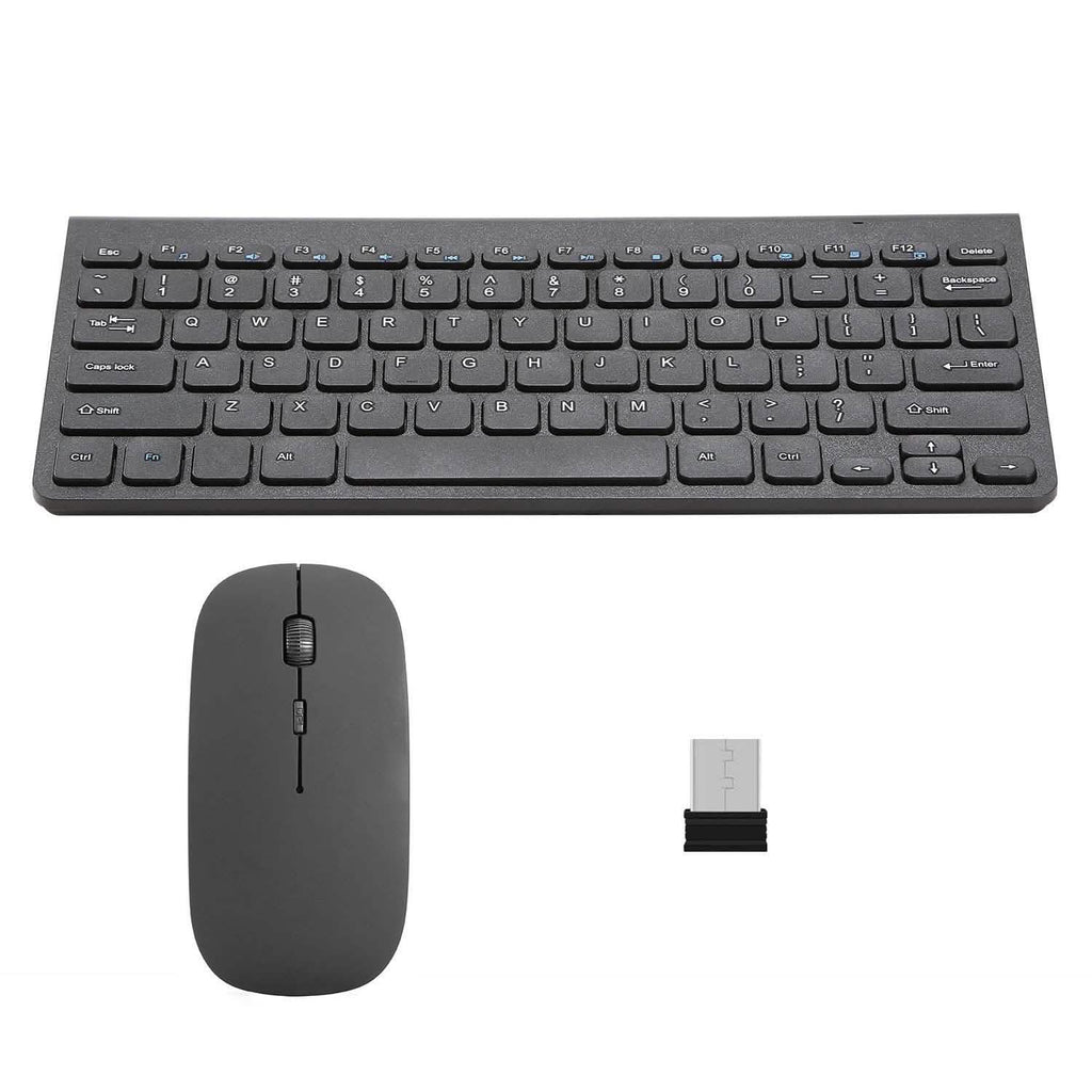 Wireless Keyboard and Mouse 2.4GHz Multimedia Mini Keyboard & Mouse