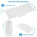 Wireless Keyboard and Mouse 2.4GHz Multimedia Mini Keyboard & Mouse