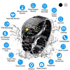 Wireless Smartwatch Fitness Tracker IP68 Waterproof Sport Bracelet
