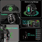 Wireless Talk Fitness AI Voice Outdoor 100+ Sports Mode Outdoor Smart Watch