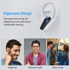 Wireless TWS 5.0 In-Ear Headphone Headset with Charging Case Low Latency Game Mode