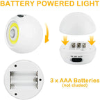 2 Pack 500 Lumens Motion Sensor Night Light